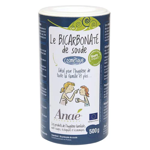 Essentiel pratique：Bicarbonate de soude cosmétique en tube carton de 500 g