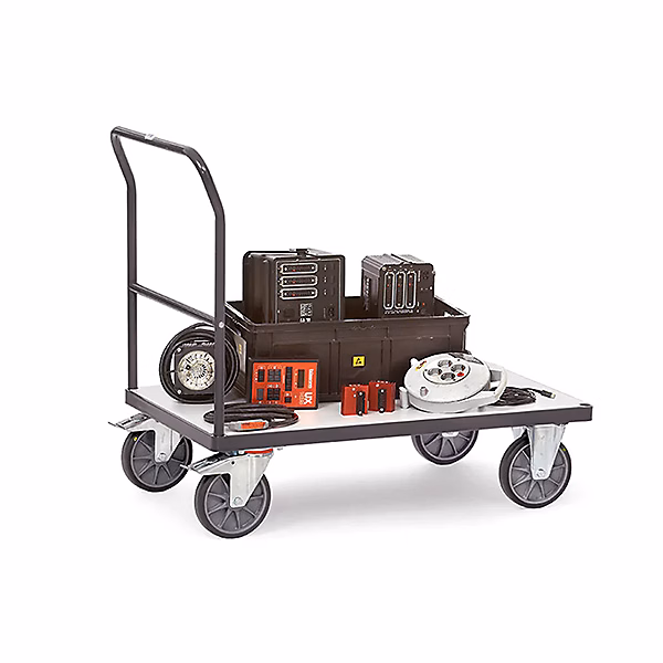 Chariot ESD – Plateau 1000 × 600mm, Charge max 600kg, 9501/ESD
