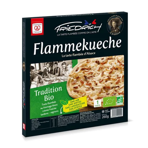 Solution simple:Tarte flambée tradition bio Friedrich – 260 g