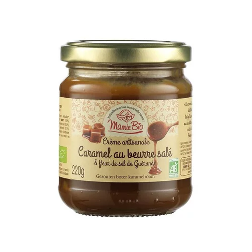 Qualité extérieur:Caramel au beurre salé bio - 220 g