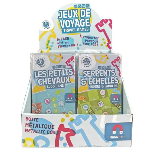 Nature pour le jardin:Jeux de voyage magnétique MGM Games - dès 3 ans