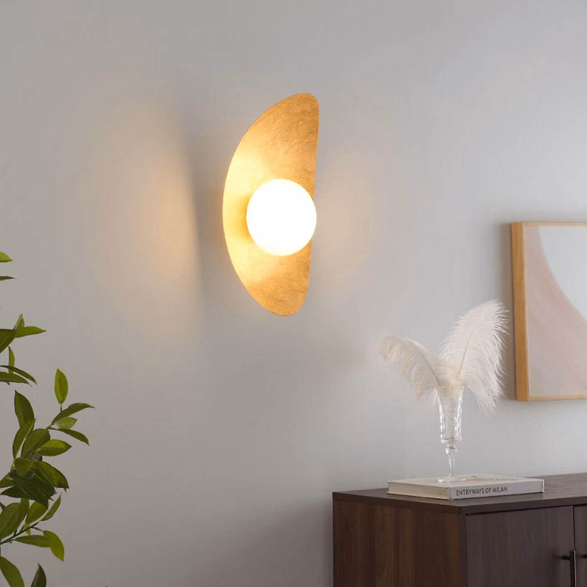 Applique en métal et verre ultra tendance – Isola